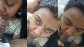 Tamil wife desi blowjob sex cumshot lekar mms