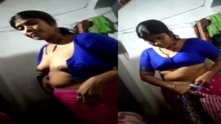 Dehati milf ki boob show saree me leaked indian mms