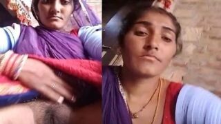 Desi village bhabhi hairy pussy show Indian mms