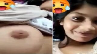 Kannada girlfriend boobs show video call nude wali