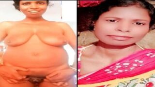 Indian mature wife ki big boobs show cam par