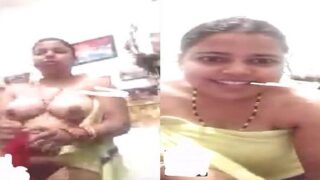 Chudasi Bihari wife lover samne nangi hui cam par