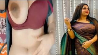 MILF bhabhi big boobs show saree utarkar masti