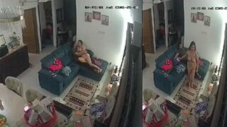 Meri randi wife ki lover sath chudai hidden cam par