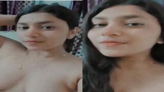 Mumbai girl big boobs show selfie me nude hokar