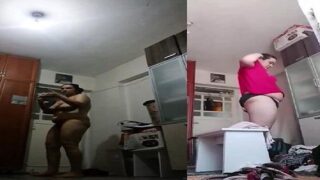 Tamil aunty nangi hidden cam par dress change karte