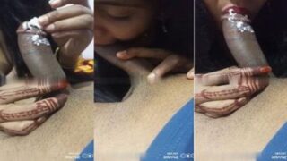 Tamil wife kala mota lund ko chuskar oral sex ka maza li