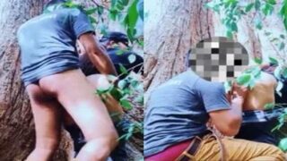 Marathi ladki badi gaand dikhakar jungle me sex masti