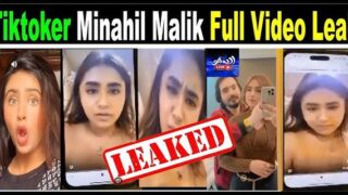 Pakistani tiktoker minahil malik sex mms leaked