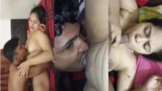 Lover ne chut aur boobs chuskar maza diya Indian porn video