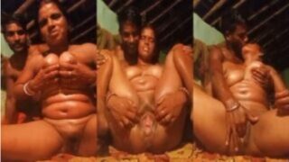 Tamil aunty big boobs pressing massage desi porn mms