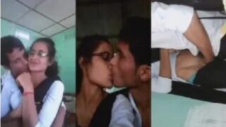 18+ College teen couple classroom me kiss aur sex wali kand