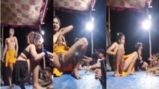 Bihari girls ka nanga naach night party me dhamaal kiya